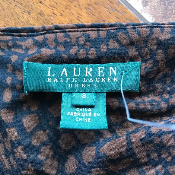 Lauren Ralph Lauren Dresses Nwot Ralph Lauren Animal Print Dress Size 8 Poshmark